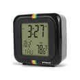 Polaroid Black Desktop Digital Clock with 12/24 Hour Display, Indoor