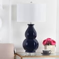 thumbnail image 2 of SAFAVIEH Juniper 30 in. H Ceramic Solid Table Lamp, Navy, 2 of 6