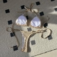 thumbnail image 5 of BKQCNKM Bikini Sets for Women, Micro Bikini, Triangle Bikini, String Bikini, Gold S, 5 of 5