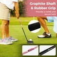 thumbnail image 6 of Costway Ultimate Kids Golf Practice Set Junior Complete Golf Club Set, Pink, 6 of 10