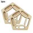 thumbnail image 1 of 2Pcs Portable Hangboard Rock Climbing Hangboard Rock Climbing Holds, 1 of 9