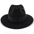 thumbnail image 2 of Empire - Walrus Hats Grey Wool Felt Fedora Hat - H7001, 2 of 6
