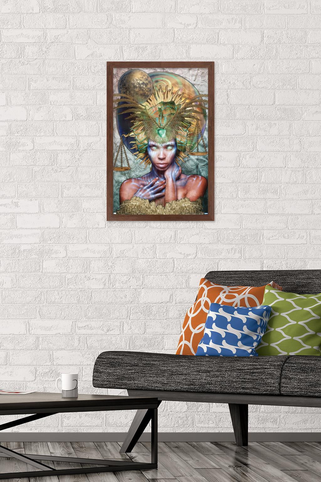 Jena DellaGrottaglia: Cosmic Zodiac - Libra Wall Poster, 14.725" x 22.375" Framed