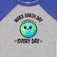 thumbnail image 4 of Inktastic Make Earth Day Every Day 2024 Girls Baby Bodysuit, 4 of 5