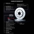 thumbnail image 3 of R1 Concepts Front Brakes and Rotors Kit |Front Brake Pads| Brake Rotors and Pads| Optimum OEp Brake Pads and Rotors|fits 1998-1999 Chevrolet P30; GMC P3500, 3 of 5