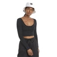 thumbnail image 3 of Playera Puma Classics Ribbe LS Mujer 533451-01 Negro S Manga Larga Reciclados, 3 of 3