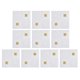 Greyghost ZL-10PCS 35*35CM Stereo 3D Wall Panel Roof Self-adhesive