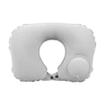 thumbnail image 2 of Almohada de prensa automática con flocado de PVC, almohada inflable en forma de U para viajes al aire libre, protección para el cuello, portátil, 2 of 4