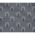 thumbnail image 4 of oneOone Cotton Flex Fabric Floral & Flying Swan Block Printed Craft Fabric BTY 40 Inch Wide, 4 of 4