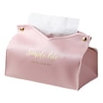 thumbnail image 3 of Simple Pu Leather Tissue Box The Tissue Box Is Designed Reasonably and Suitable for Various Sizes of Tissue Bags. It Can Be Conveniently Placed on The Desktop to The S, Home Textile Storage, 3 of 9