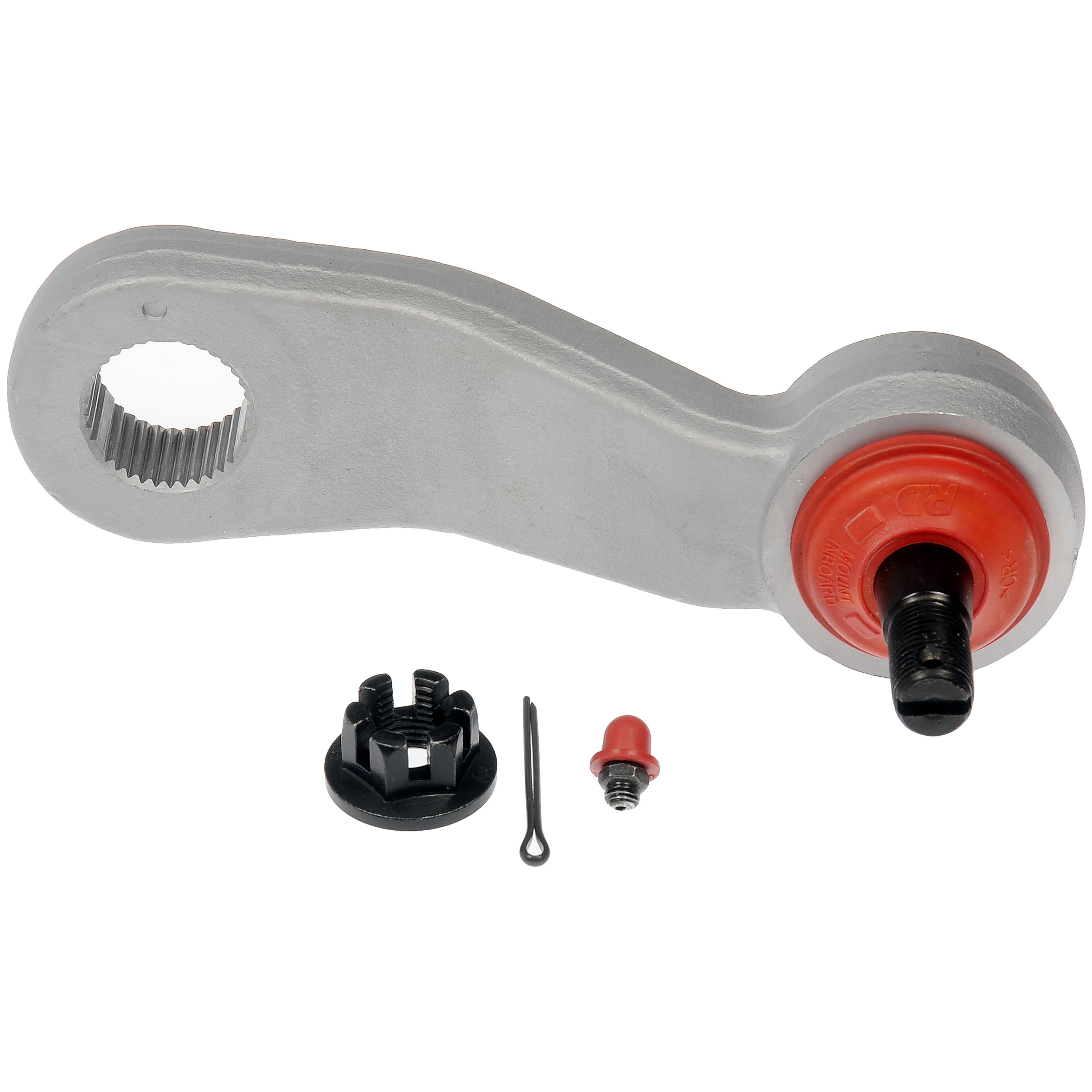 Dorman PA6654RD Steering Pitman Arm for Specific Chevrolet / GMC / Hummer Models, Black Fits select: 1999-2010 CHEVROLET SILVERADO, 1999-2007 GMC NEW SIERRA