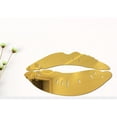 thumbnail image 4 of 10x3'' Self Sticker Lips Decal Mirror DIY - Gold, 10x3inch, 4 of 4