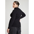 thumbnail image 2 of ELOQUII Women's Plus Size Two Way Zipper Sweater, 2 of 3