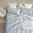thumbnail image 2 of Coma Inducer Snorze® Cloud Comforter Set - ® Ultra Cozy - Glacier Gray King, 2 of 5