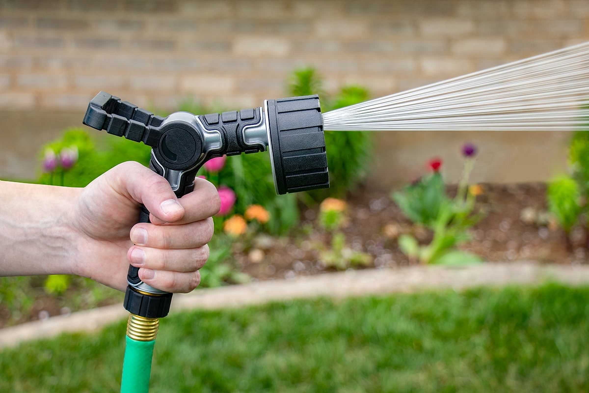 Orbit 6-Pattern Lever Control Nozzle with Swivel photo 4