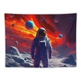 thumbnail image 5 of COMIO  Astronaut Tapestry Outer Space Tapestry 40x30 Inch Fantasy Universe Spaceman Tapestry for Bedroom Living Room Dorm Home Decorations, 5 of 7