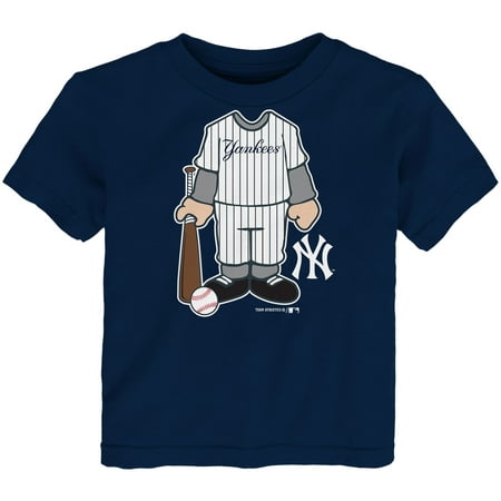 Toddler Navy New York Yankees Uniform T-Shirt