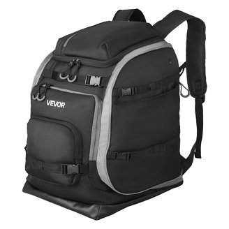 50l ski boot travel backpack Hikenture Bag Backpack, Padded Ski Bag Snowboard Boot Bag with Drain Holes, Large Capacity Water-Resistant Ski Bag for Ski Boots, Helmet, Goggles, Clothes, Gloves, Snowboard Gear Specially designed for both women and men Octsky Ski Boot Bag -