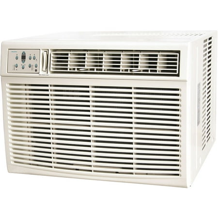 Keystone 18,500/18,200 BTU 230V Window/Wall Air Conditioner with 16,000 BTU Supplemental Heat (Best Way To Heat 1000 Sq Ft)