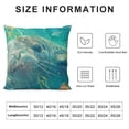 thumbnail image 5 of Pillow Covers for Lovers,Underwater Oasis Decorative Pillow Covers, Cushion Cases,Blue Green, 5 of 5