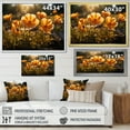 thumbnail image 4 of Designart "Yellow Buttercups landscape Sunrise III" Floral Floater Framed Canvas Print, 4 of 7