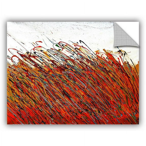 ArtAppealz Vel Verrept "Winter Wheat" Removable Wall Art