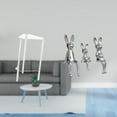 thumbnail image 2 of Mesita de noche,Mesa auxiliar de acrílico transparente,mesa auxiliar transparente de 2 niveles,Mesa pequeña de acrílico,mesita de noche pequeña,compacta,Escultura de figura,Estatua sentada, 2 of 8