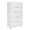 5 Tiers, 5 Drawers, White 2, variant on 5 Tier 5 Drawer Plastic Storage Cabinet White Home Vertical Stackable Clothes Storage Cabinet with Wheels Bedroom Plastic Drawers Dresser Storage Cabinet 11.4" D x 17.1" W x 31.5" H