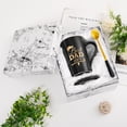 thumbnail image 5 of Gifts for Dad - Best Dad Ever Coffee Mugs, Dad Gifts, Christmas Gifts, Birthday Gifts, Fathers Day Gifts, RollyDanCT Black 14 fl oz Coffee Mug Ceramic Mugs Tea Cup, 5 of 10