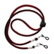 thumbnail image 3 of Retenedor de gafas, retenedor de gafas de sol, resistente, reutilizable, portátil, ajustable rojo y negro, 3 of 9