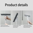 thumbnail image 5 of Tyidzon Cleaner Brush with Long Handle, V-Shaped Floor Scrub Brush Swivel Grout Brush Stiff Bristle Floor Grout Scrubber for Bathroom, Tile Line, Crevice, Kitchen, Wall, Deck, Garage, 5 of 5