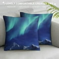 JEUXUS Pillowcase Piece Queen Size,Northern Lights Aurora Borealis UK