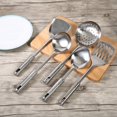 thumbnail image 1 of TOPINCN Stainless Steel Kitchen Utensils, Kitchen Tool Set, 5Pcs Multi-functional Kitchen Utensil Set Stainless Steel Spoons Shovel Spatula Cooking Tools, 1 of 9