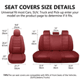thumbnail image 4 of NS YOLO Premium Car Seat Covers Full Set | Universal Fit for Cars, Trucks & SUVs | Waterproof Full Coverage 5-Seat Protector with Lumbar Support, 4 of 7