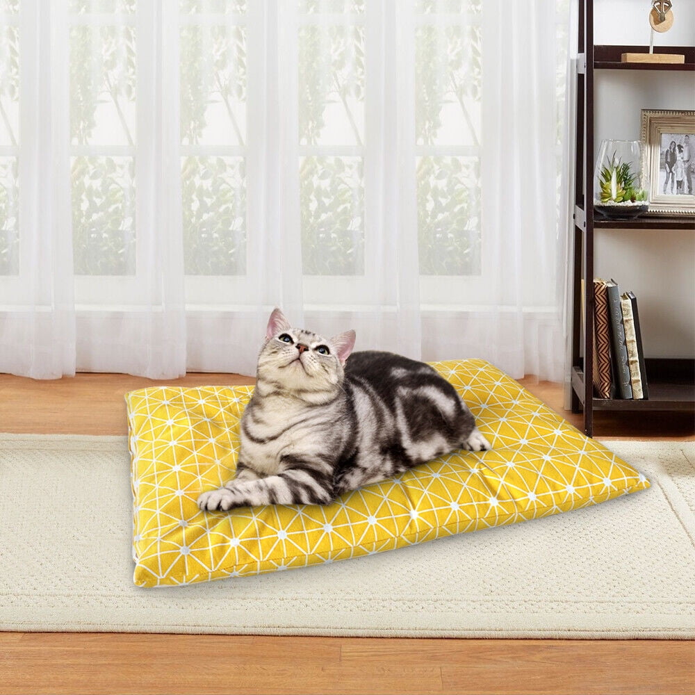 Didog Dog Bed Soft Warm Cotton Cushion Pet Sleeping Mat Mattress for Kennel Crate S-XL