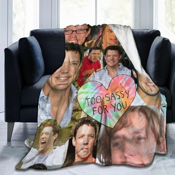 Matthew Lillard Fleece Blanket Throw Blanket for Couch - Cozy Luxury Bed Blanket Microfiber and Throws for Sofa