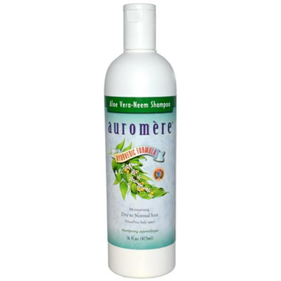 Auromere 0166298 Ayurvedic Shampoo Aloe Vera Neem - 16 fl oz