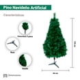 thumbnail image 2 of Árbol de Navidad La Merced Verde 1.20 m Ramas Montables Gruesas Pino Artificial, 2 of 3