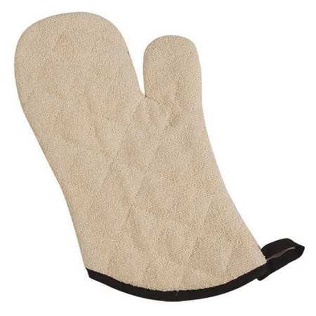 Heavy Duty Terry Cloth - SAN JAMAR Conventional Oven Mitt,Terry Clth,17
