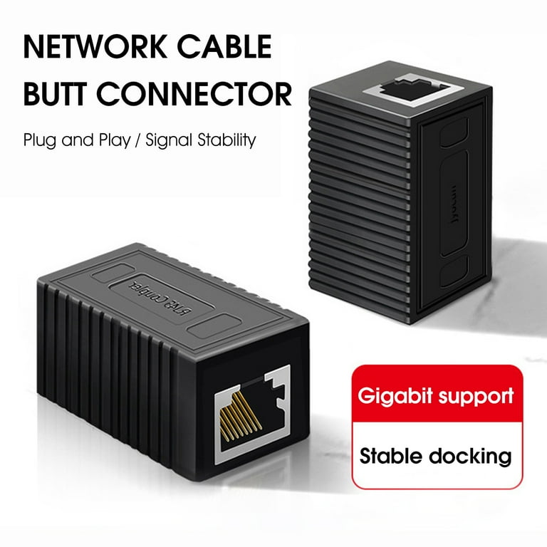 BENFEI Acoplador RJ45 en línea, 5 Unidades, Cat7, Cat6, Cat5e, Ethernet BENFEI Acoplador RJ45 en línea, 5 Unidades, Cat7, Cat6, Cat5e, Ethernet