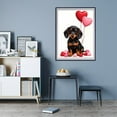 thumbnail image 7 of Diamond Art Kit for Adults, Dachshund Puppy Hearts Balloons Diamond Painting for Adults Beginners, DIY Diamond Art Painting Kits, 5D Diamond Painting Crafts for Home Decor 12x16 Frameless, 7 of 7
