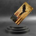 thumbnail image 6 of Soaring Eagle over Textured Flag Front License Plate, Funny Standard Plates Personalized Novelty Decorative For Men/Women/Boys/Girls Car 6×12 Inch, 6 of 7