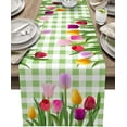 thumbnail image 3 of Line Table Flag Simple Twisted Pattern Table Runner Art Abstract Pattern Holiday Party Home Kitchen Tables Aesthetically r, 3 of 6