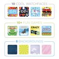 thumbnail image 3 of PlayZoom kids smart watch - rainbow print, 3 of 8