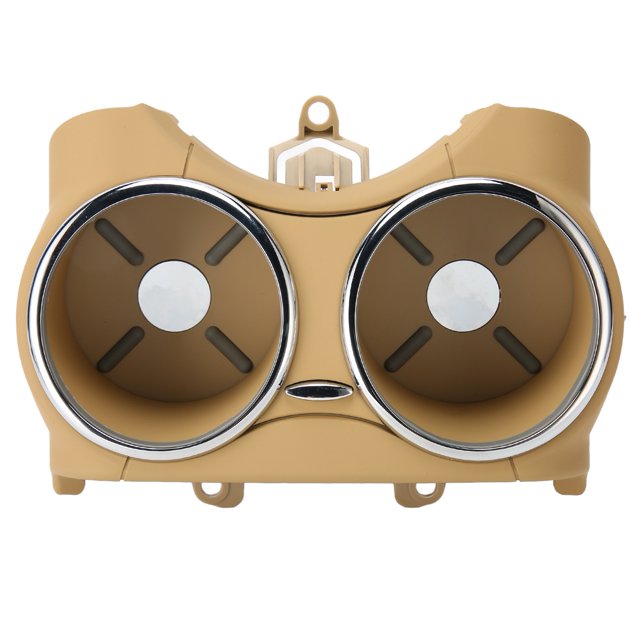 Soporte para Portavasos Doble Ticfox Inserto De Consola Central Repuesto para CLS500 CLS550 Color Beige