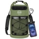 thumbnail image 1 of Mochila STOVER, bolsa impermeable y impermeable con funda para teléfono, color verde, 1 of 9