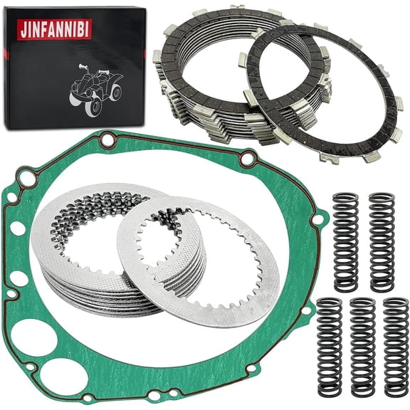 Clutch Friction Plates Steel Plates Springs & Gasket Kit for Suzuki GSXR1000 2001-2004 OEM 21400-40811