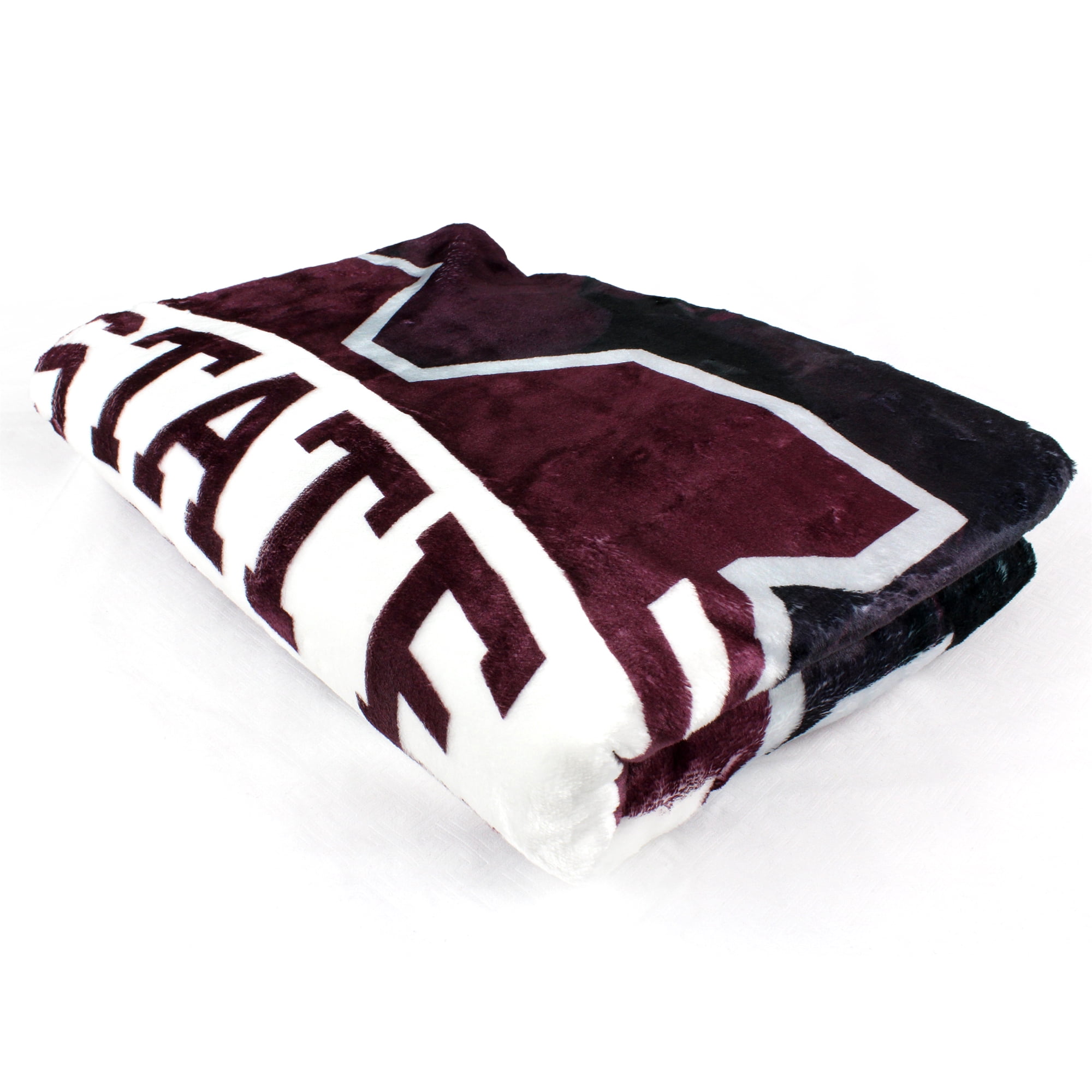College Covers Mississippi State Bulldogs Sublimated Soft Throw Blanket, 30" x 40"