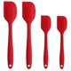 thumbnail image 1 of 600f High Heat-resistant Premium Silicone Spatula Set, Seamless Design Non-stick Rubber With Cooking/baking Utensil Set Of 4, 1 of 5