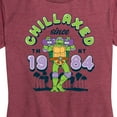 thumbnail image 3 of Teenage Mutant Ninja Turtles - Chillaxed Since 84 - Women's Short Sleeve Graphic T-Shirt, 3 of 5